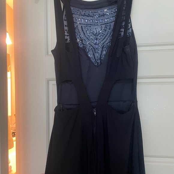 Navy blue formal B. Darlin dress - Picture 5 of 5